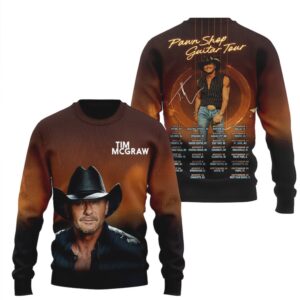 Tim McGraw Pawn Shop Guitar Tour 2026 Official Country Music T Shirt