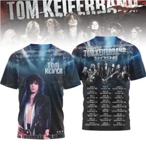 Tom Keifer Band 2026 World Tour Vintage Rock Concert T Shirt