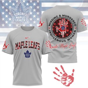 Toronto Maple Leafs Missing Murdered Indigenous Women Awareness Nike Hockey Shirt Toronto Maple Leafs Missing Murdered Indigenous Women Awareness Nike Hockey Shirt