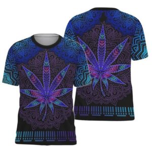 Trippy Mandala Weed Leaf Psychedelic 420 Hoodie Trippy Mandala Weed Leaf Psychedelic 420 Hoodie