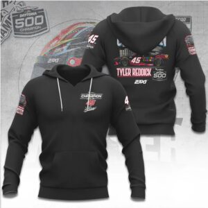 Tyler Reddick 2026 Daytona 500 Champion 23XI Racing Commemorative Fan Gear Hoodie Tyler Reddick 2026 Daytona 500 Champion 23XI Racing Commemorative Fan Gear Hoodie