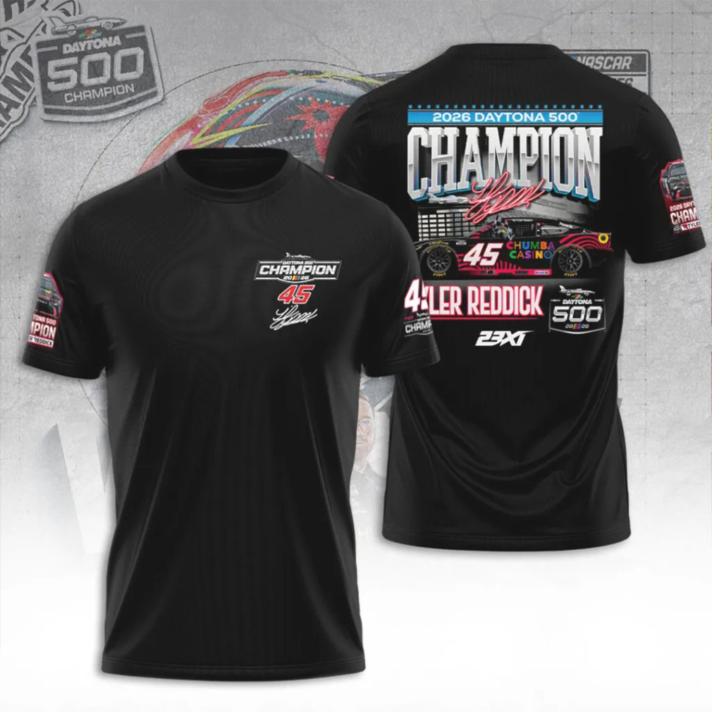 Tyler Reddick 2026 Daytona 500 Champion 23XI Racing Commemorative Fan Gear Hoodie Tyler Reddick 2026 Daytona 500 Champion 23XI Racing Commemorative Fan Gear Hoodie