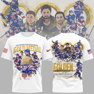 USA Hockey Men’s Olympic Winter Games 2026 Gold Medal Champions Commemorative Shirt USA Hockey Men’s Olympic Winter Games 2026 Gold Medal Champions Commemorative Shirt