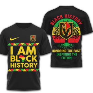 Vegas Golden Knights Black History Month African Heritage Pride Graphic Shirt Vegas Golden Knights Black History Month African Heritage Pride Graphic Shirt