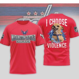 Washington Capitals I Choose Violence Funny Chihuahua Dog Angry Hockey Shirt Washington Capitals I Choose Violence Funny Chihuahua Dog Angry Hockey Shirt