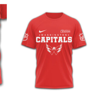 Washington Capitals R.E.D. Friday Military Support Support Our Troops Hockey Shirt