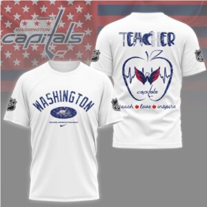 Washington Capitals Teacher Appreciation Night Pro Hockey Fan For Dedicated Educators Shirt