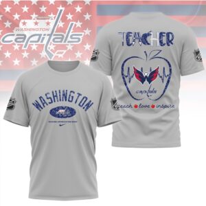 Washington Capitals Teacher Appreciation Night Pro Hockey Fan For Dedicated Educators Shirt