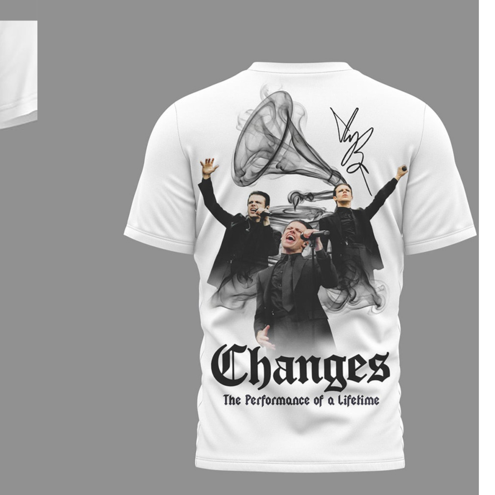 Yungblud Changes Performance Of A Lifetime Grammy Commemorative Double Sided Graphic T Shirt Yungblud Changes Performance Of A Lifetime Grammy Commemorative Double Sided Graphic T Shirt