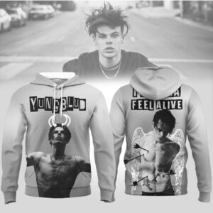 Yungblud I Wanna Feel Alive Graphic Streetwear T Shirt Emo Rock Music Fan Merchandise