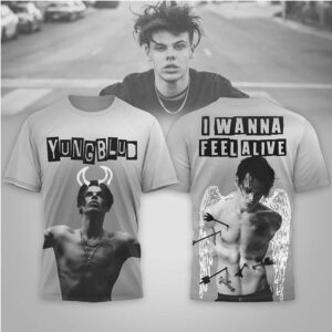 Yungblud I Wanna Feel Alive Punk Rock Alternative Music tshirt