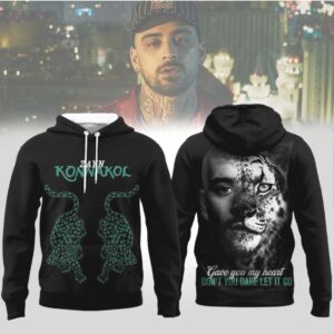 Zayn Malik Konnakol Jaguar Retro Pop Music Fan Oversized Hoodie T Shirt