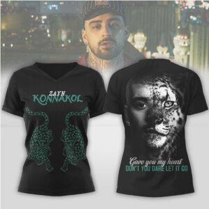 Zayn Malik Konnakol Jaguar Retro Pop Music Fan Oversized Hoodie T Shirt
