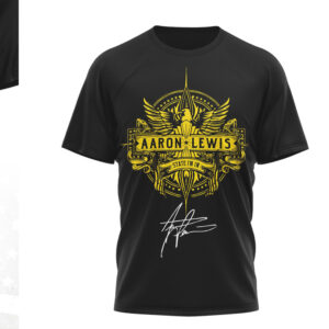 Aaron Lewis And The Stateliners 2026 American Tour Dates Gadsden Flag Graphic T Shirt