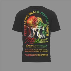 Michael Jackson History Month Michael Africa Heritage Tribute King Of Pop T Shirt