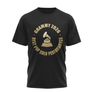 Messy Grammy 2026 Best Pop Solo Performance Winner Exclusive Commemorative T Shirt Messy Grammy 2026 Best Pop Solo Performance Winner Exclusive Commemorative T Shirt