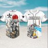 Godzilla x San Diego Padres MLB Baseball Jersey Godzilla x San Diego Padres MLB Baseball Jersey
