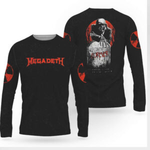 Megadeth Forever Vic Rattlehead Tombstone Apparel Shirt