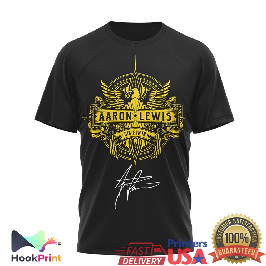 Aaron Lewis and The Stateliners 2026 American Tour T Shirt Aaron Lewis and The Stateliners 2026 American Tour T Shirt
