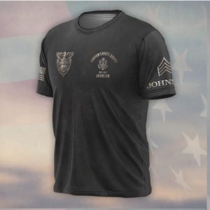 America 250 Anniversary US Army Eagle Crest Military T Shirt