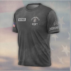 America 250 Retired Army Proud To Have Served 1776 2026 Shirt