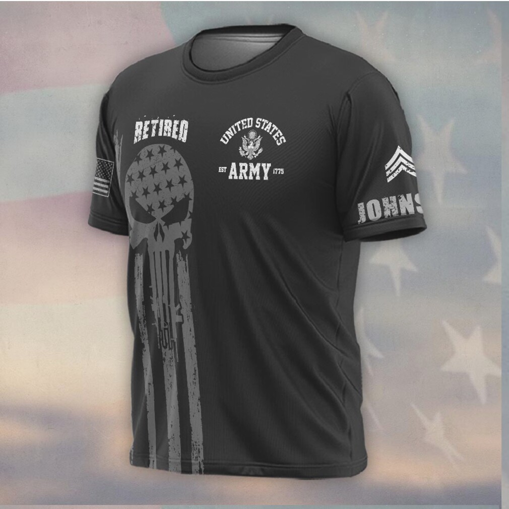 America 250 Retired Army Proud To Have Served Punisher Skull Shirt America 250 Retired Army Proud To Have Served Punisher Skull Shirt