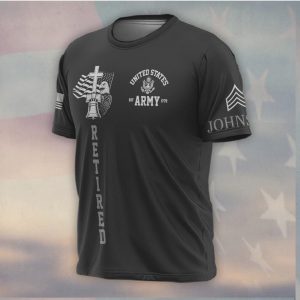 America 250 Retired But Still Ready Army Liberty Bell T Shirt