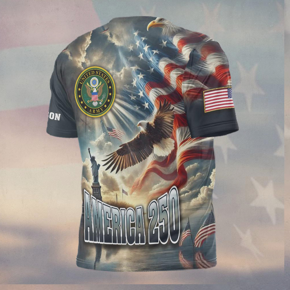 America 250th Anniversary Statue of Liberty Eagle US Army Shirt America 250th Anniversary Statue of Liberty Eagle US Army Shirt