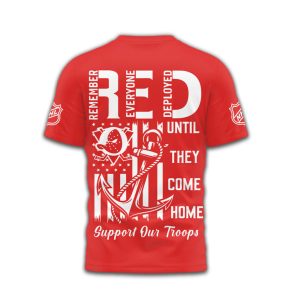 Anaheim Ducks NHL Remember Everyone Deployed R.E.D. Support Our Troops T Shirt Anaheim Ducks NHL Remember Everyone Deployed R.E.D. Support Our Troops T Shirt