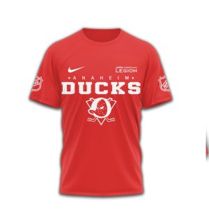 Anaheim Ducks NHL Remember Everyone Deployed R.E.D. Support Our Troops T Shirt