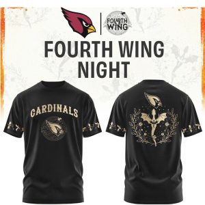 Arizona Cardinals Fourth Wing Night Dragon Fantasy Football T Shirt Arizona Cardinals Fourth Wing Night Dragon Fantasy Football T Shirt