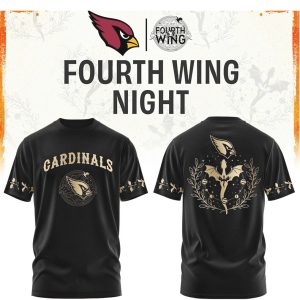 Arizona Cardinals Fourth Wing Night Dragon Fantasy Football T Shirt