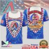 Miami Marlins Grateful Dead Steal Your Base Patriotic Tie Dye Shirt Miami Marlins Grateful Dead Steal Your Base Patriotic Tie Dye Shirt