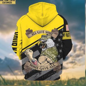 Army National Guard All Gave Some Eagle Muscle Custom Name Shirt Army National Guard All Gave Some Eagle Muscle Custom Name Shirt