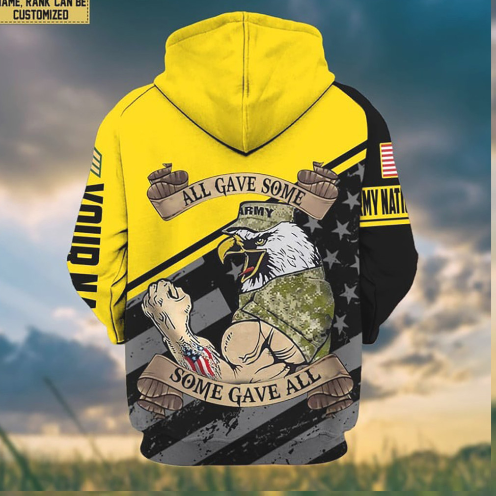 Army National Guard All Gave Some Eagle Muscle Custom Name Shirt Army National Guard All Gave Some Eagle Muscle Custom Name Shirt
