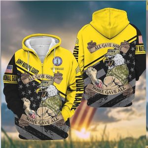 Army National Guard All Gave Some Eagle Muscle Custom Name Shirt