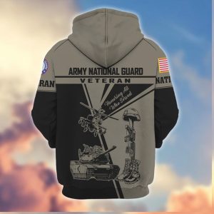 Army National Guard Veteran Honoring All Who Served Tank Helicopter 3D Hoodie Army National Guard Veteran Honoring All Who Served Tank Helicopter 3D Hoodie