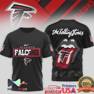 Atlanta Falcons x The Rolling Stones Signature Series T Shirt