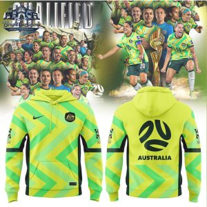 Australia Matildas National Team FIFA World Cup Qualified SoccerT Shirt Australia Matildas National Team FIFA World Cup Qualified SoccerT Shirt