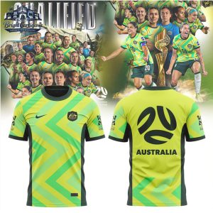 Australia Matildas National Team FIFA World Cup Qualified SoccerT Shirt