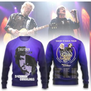 Bachman Cummings Together Again Takin It Back Tour Official Music T Shirt