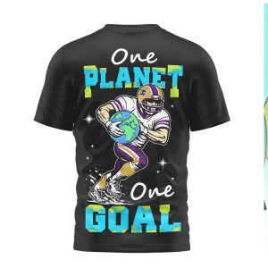 Baltimore Ravens Earth Day One Planet One Goal Football Shirt
