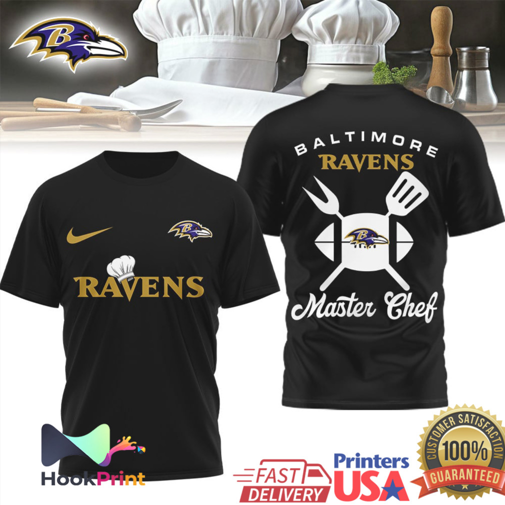 Baltimore Ravens Master Chef NFL Game Day BBQ Shirt Baltimore Ravens Master Chef NFL Game Day BBQ Shirt