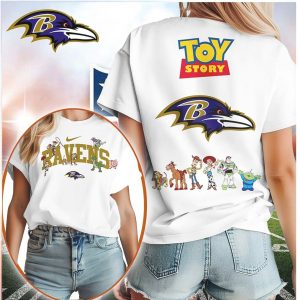 Baltimore Ravens Toy Story NFL Football Fan T Shirt
