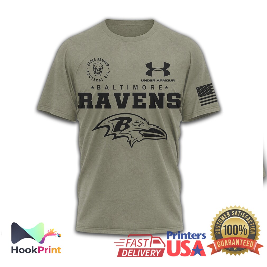 Baltimore Ravens Under Armour Tactical DVSN Mission Made Shirt Baltimore Ravens Under Armour Tactical DVSN Mission Made Shirt