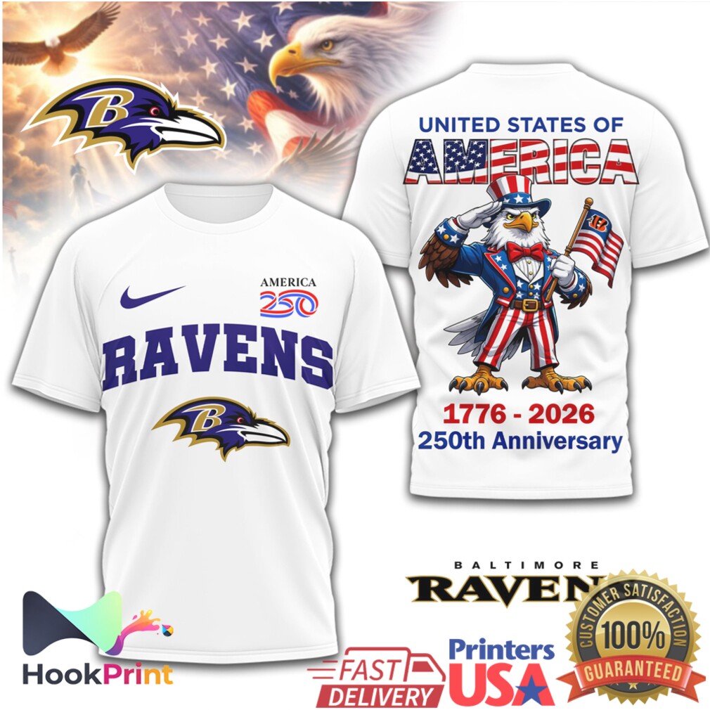 Baltimore Ravens United States 250th Anniversary Patriotic Shirt Baltimore Ravens United States 250th Anniversary Patriotic Shirt