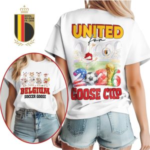Belgium Soccer Goose United for Goose Cup 2026 Fan Shirt Belgium Soccer Goose United for Goose Cup 2026 Fan Shirt