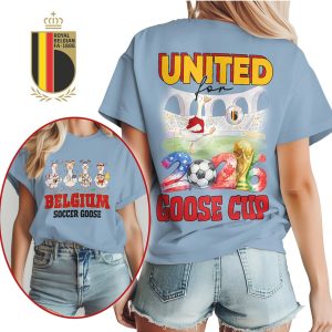 Belgium Soccer Goose United for Goose Cup 2026 Fan Shirt