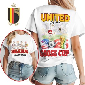Belgium Soccer Goose United for Goose Cup 2026 Fan Shirt