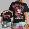 Betty Boop x Baltimore Ravens Cheerleader Fan T Shirt Betty Boop x Baltimore Ravens Cheerleader Fan T Shirt